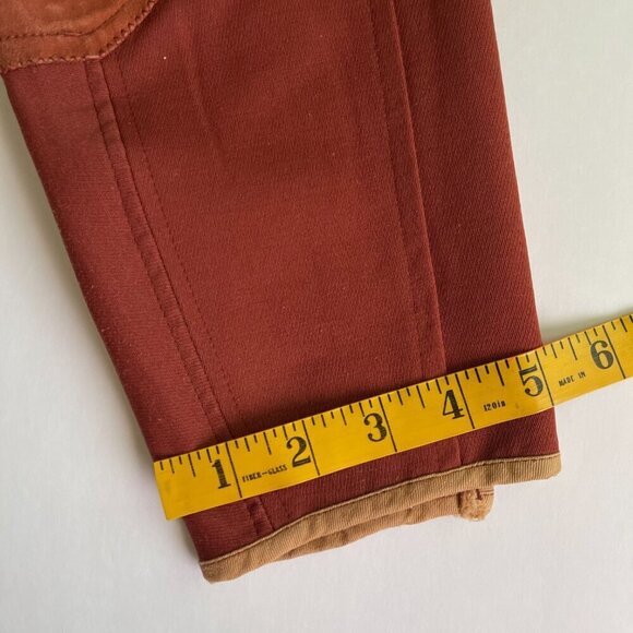 Prestige Rust Equine Horse Riding Pants Size R26 - Picture 7 of 7
